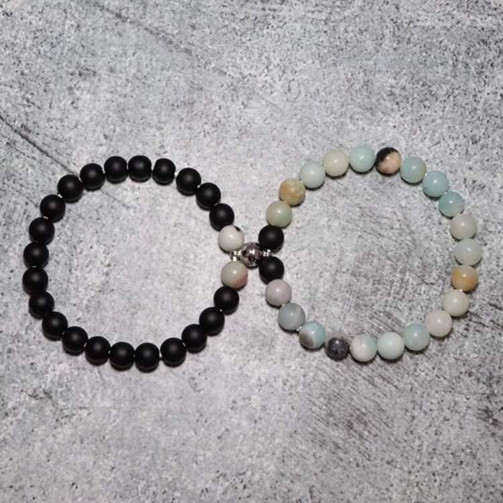 Relationship/Couples Bracelet/bangle/band (2Pcs)